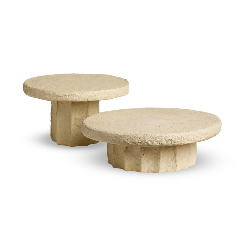 Sumba Decorative Stand set in natural cream